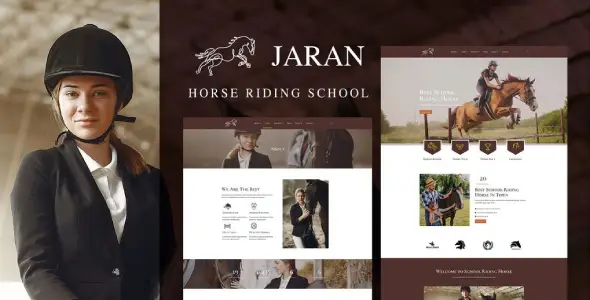 Jaran – Horse Riding School Elementor Template Kit