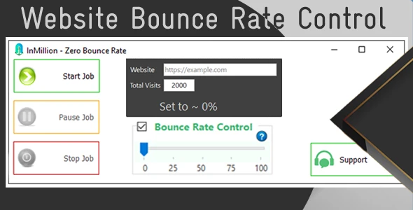 Website Bounce Rate Control – Add-on